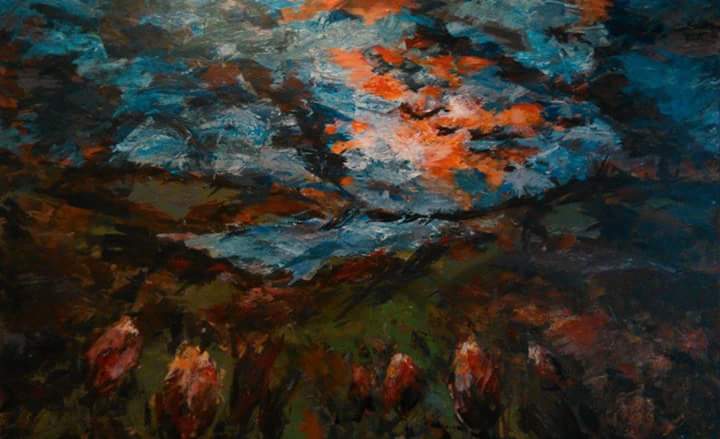 Peisaj crepuscular Crina Oprean