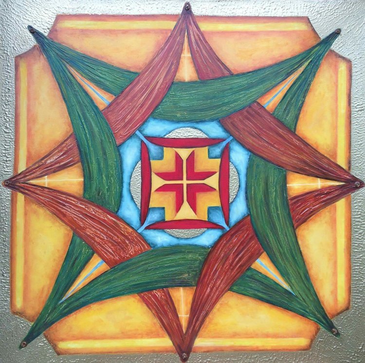 Prapor pictura neo-ortodox Antonela Giurgiu