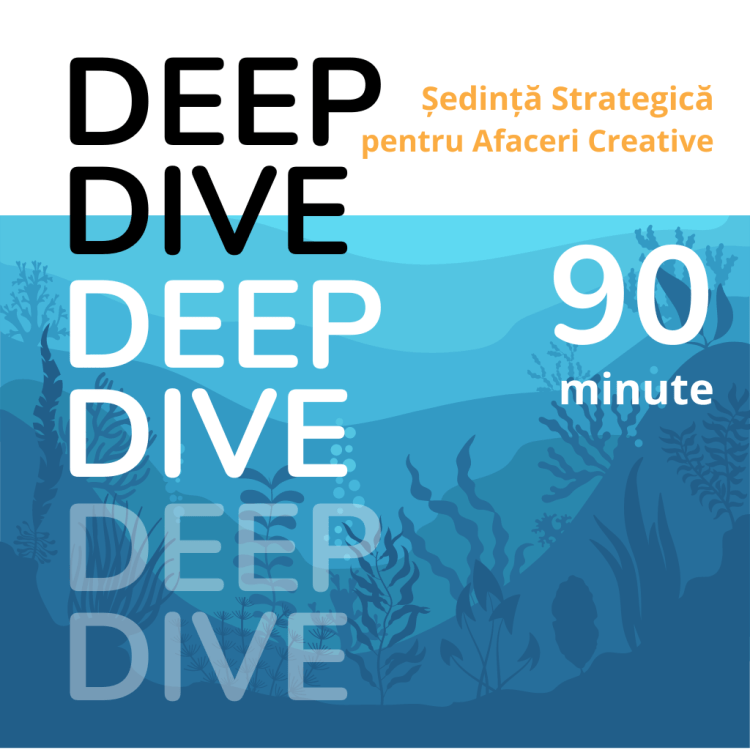 sedinta strategie afacere creativa deep dive marketing cu inima pentru afaceri creative andrada saftescu