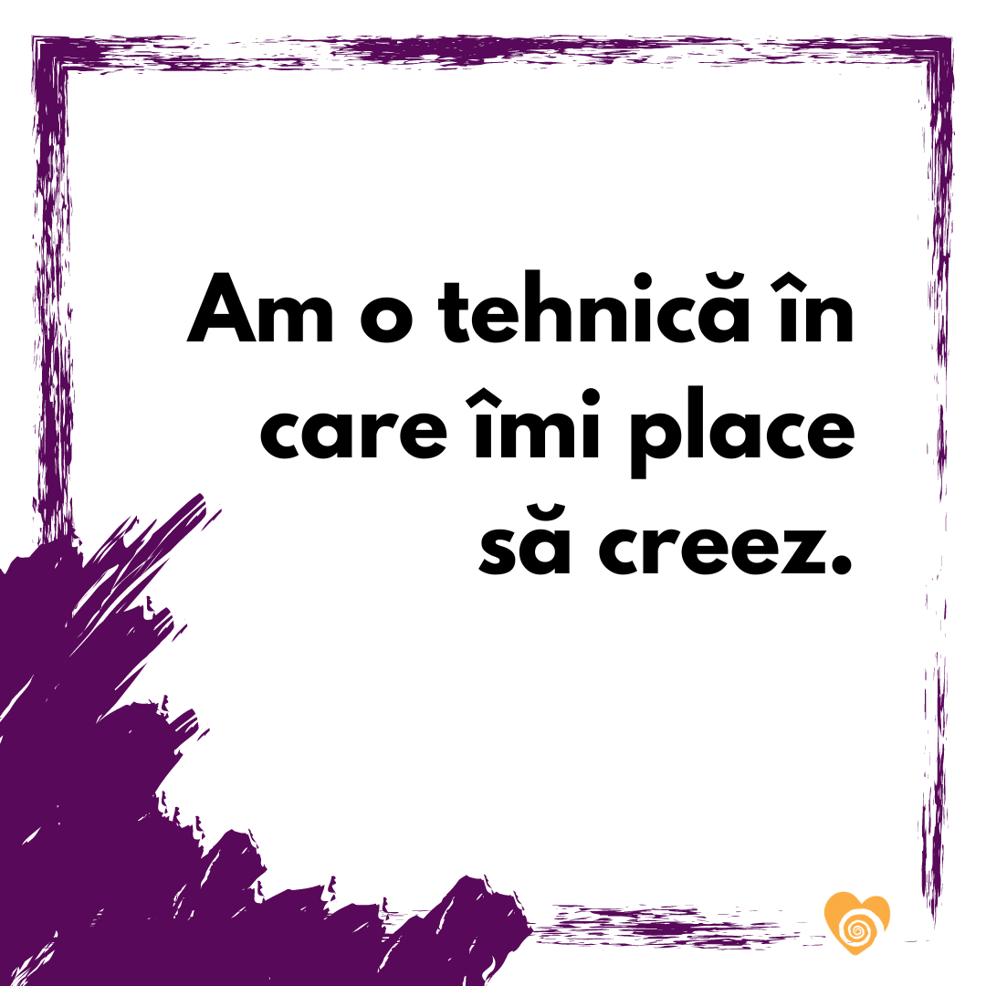 am o tehnica in care imi place sa creez