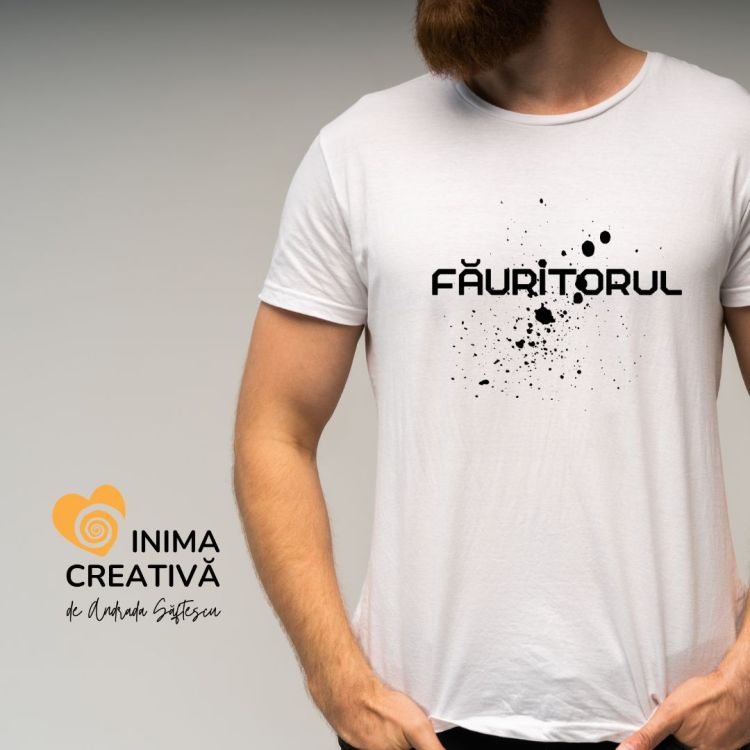 tricou fauritorul idea spots colectia inima creativa andrada saftescu